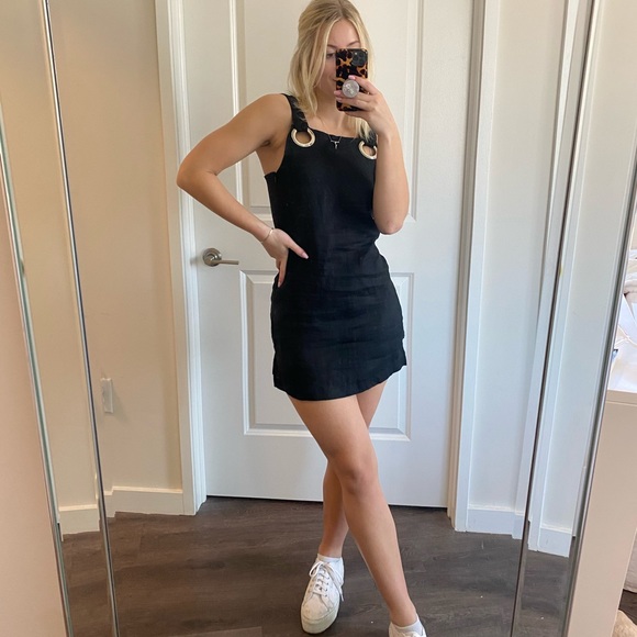 Free People Dresses & Skirts - FREE PEOPLE Black Mini Dress